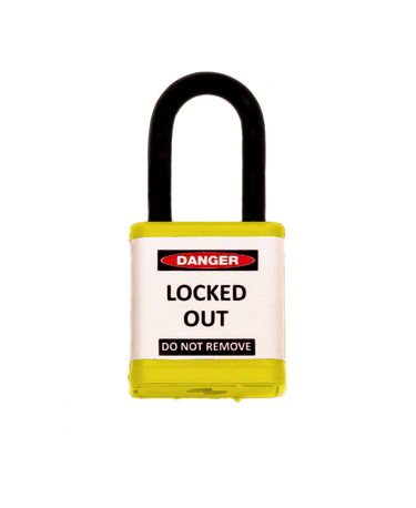 Lockout Safety Padlock, 700 Series, 1.5